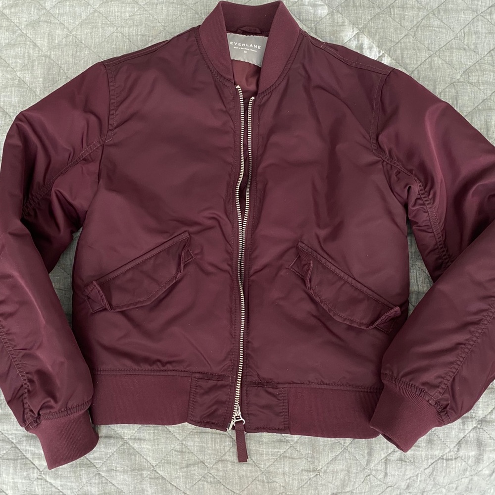 Everlane bomber jacket